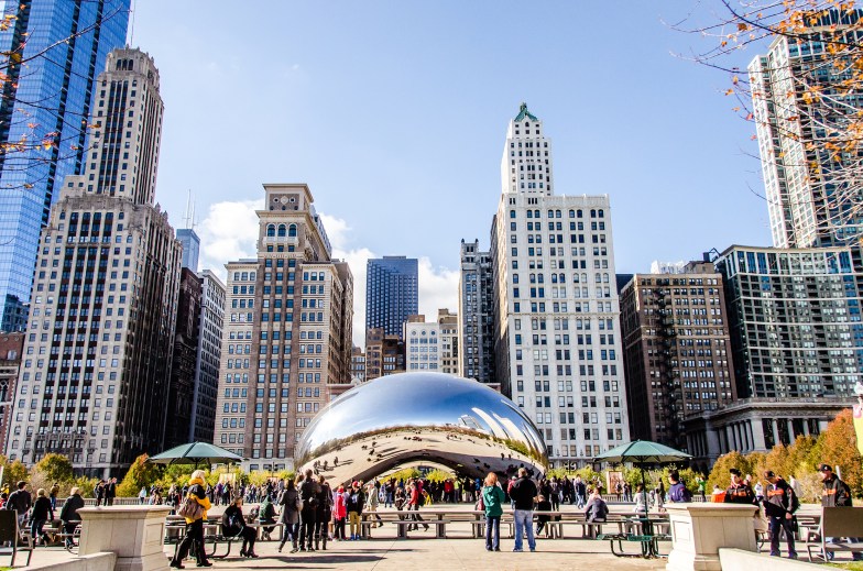 The Bean in Millenium Park