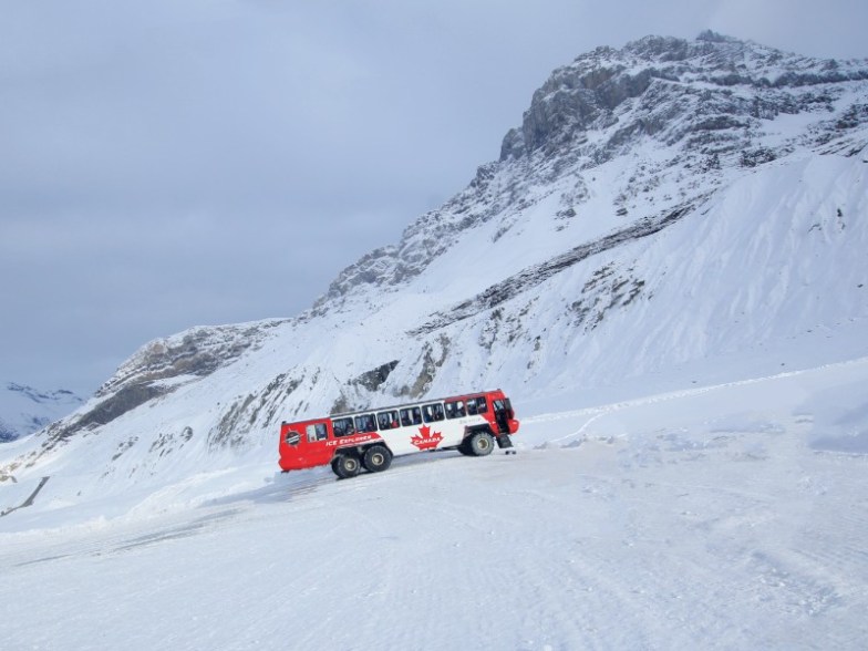 The Ice Explorer on Columbia Icefield