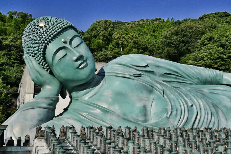 Reclining Buddha at Nanzoin Temple
