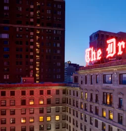 iconic Drake hotel in Chicago