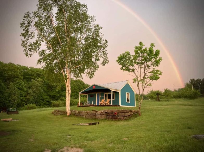 Vibrant Mt View Apple Orchard Cottage