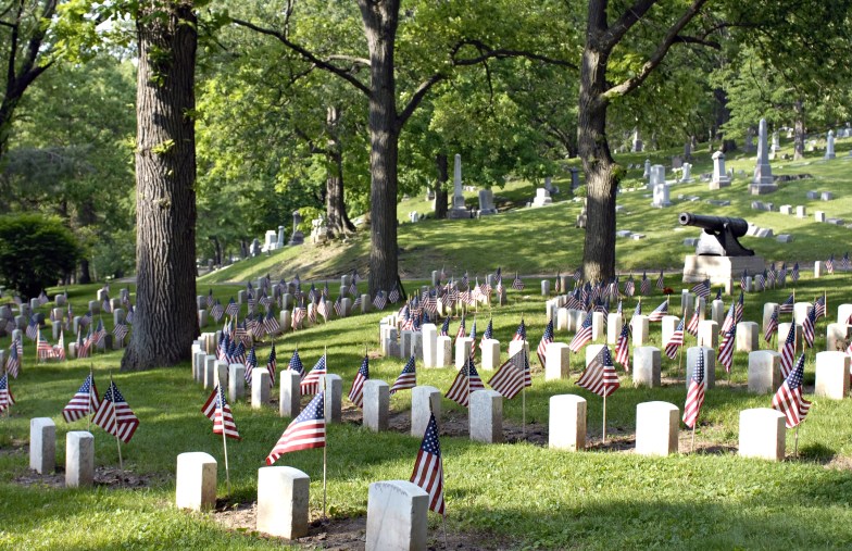 A resting place for soldiers of the Civil War, 1861-1865